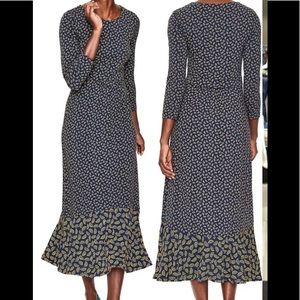 Boden Philippa Hem Detail Midi Dress